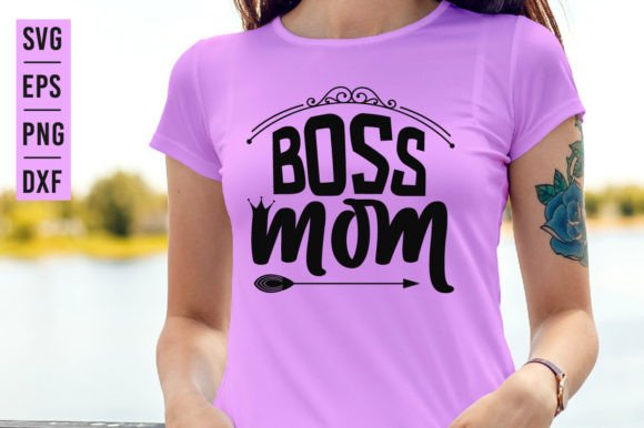 Boss Mom - SVG Design: A Designer's Review