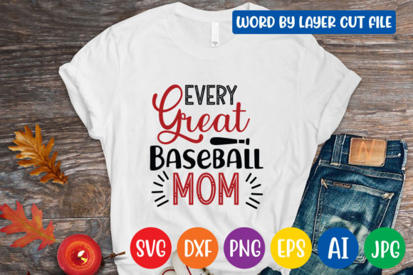 Every Great Baseball Mom Svg Design Review