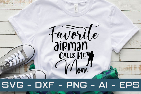 Favorite Airman Calls Me Mom Svg Review